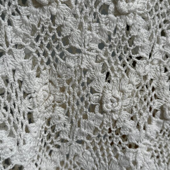 Crochet Top with scoop neck and the perfect amount of Peek a Boo - Picture 9 of 16